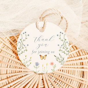 Baby in Bloom Baby Shower Thank You Tags