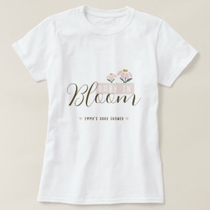 Baby in Bloom Baby Shower TShirt