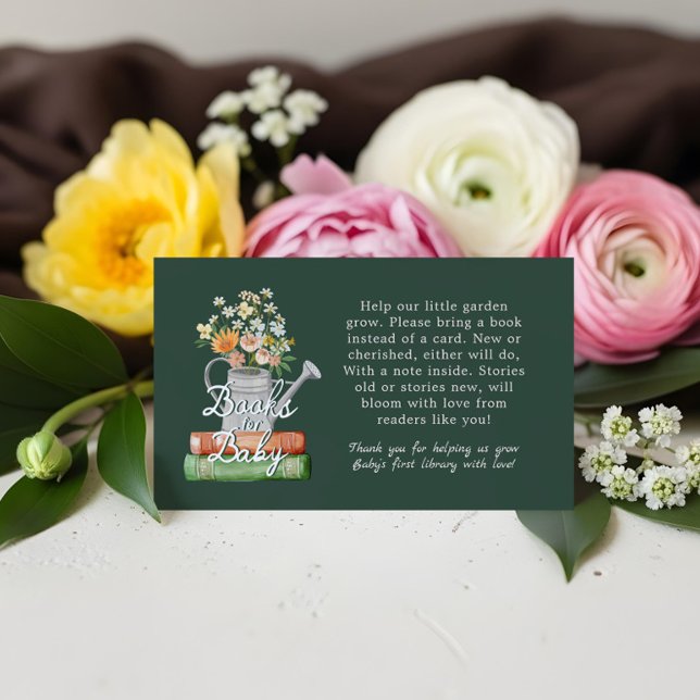 Baby in Bloom Books For Baby Summer Floral Garden Enclosure Card (Baby in Bloom Books For Baby Summer Floral Garden Enclosure Card)