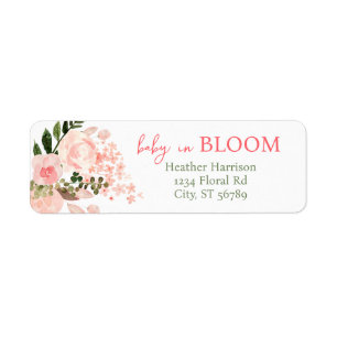 Baby in Bloom Floral Baby Shower