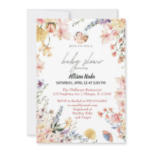 Baby in bloom floral wildflowers 