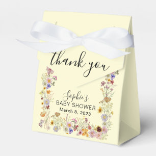 Baby In Bloom Garden Butterflies Baby Shower Favour Box