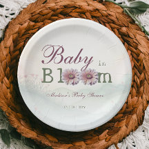 Baby in Bloom Gerber Daisies Baby Shower