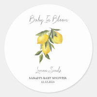 Baby In Bloom l Lemon Seeds Baby Shower