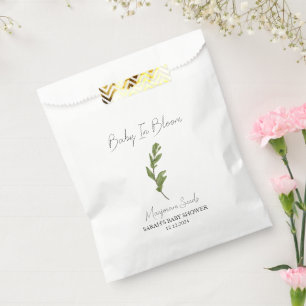 Baby In Bloom l Marjoram Seeds Baby Shower Favour Bags