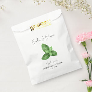 Baby In Bloom l Mint Seeds Baby Shower Favour Bags