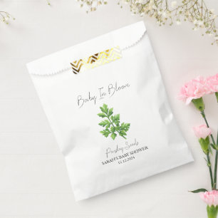 Baby In Bloom l Parsley Seeds Baby Shower Favour Bags