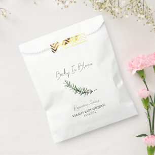 Baby In Bloom l Rosemary Seeds Baby Shower Favour Bags