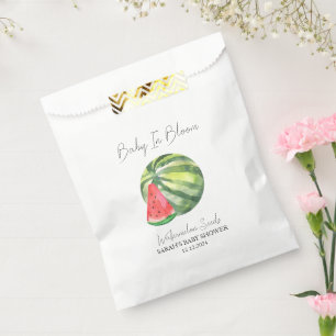 Baby In Bloom l Watermelon Seeds Baby Shower Favour Bags