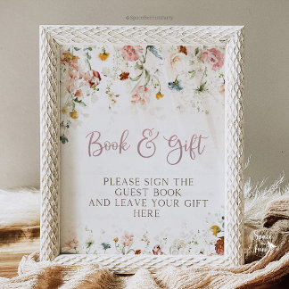 Baby in bloom  pedestal sign