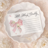 Baby In Bloom Pink Bow Floral All About Daddy
