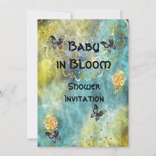Baby in Bloom Shower Invitation