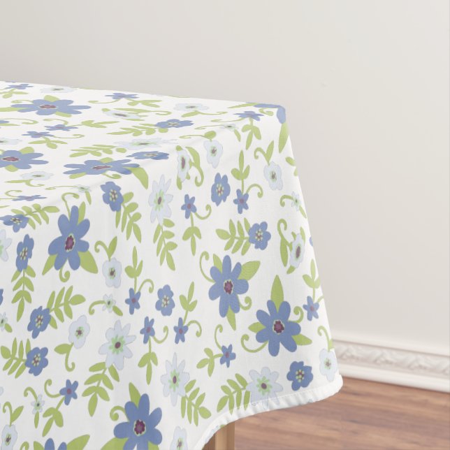 Baby in Bloom Shower Tablecloth (In Situ)