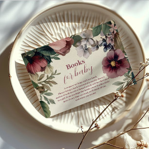 Baby in Bloom Spring Wildflower Books for Baby  Enclosure Card