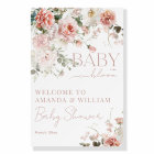 Baby in Bloom Wildflower Girl Baby Shower Welcome