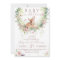 Baby in Bloom Woodland Floral Baby Girl Shower