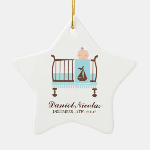 Baby in Crib Ornament