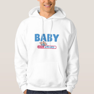 Baby in progress hoodie