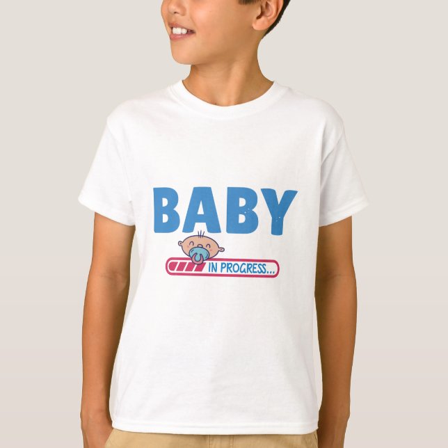Baby in progress T-Shirt (Front)