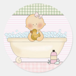 Baby In The Bath: Envelope Seals