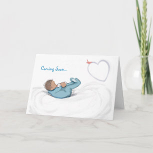 Baby-in-Waiting Congratulations-Boy Card