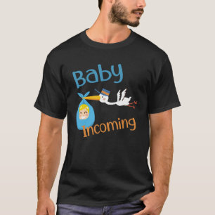 Baby Incoming Perfect for Baby Shower T-Shirt