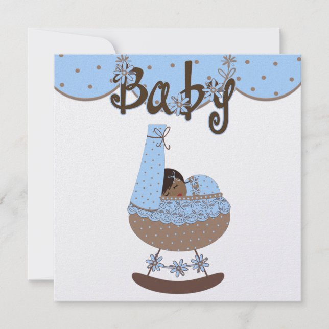 Baby Invitation 5.25" x 5.25" (Front)