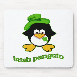 Baby Irish Penguin Mouse Mat