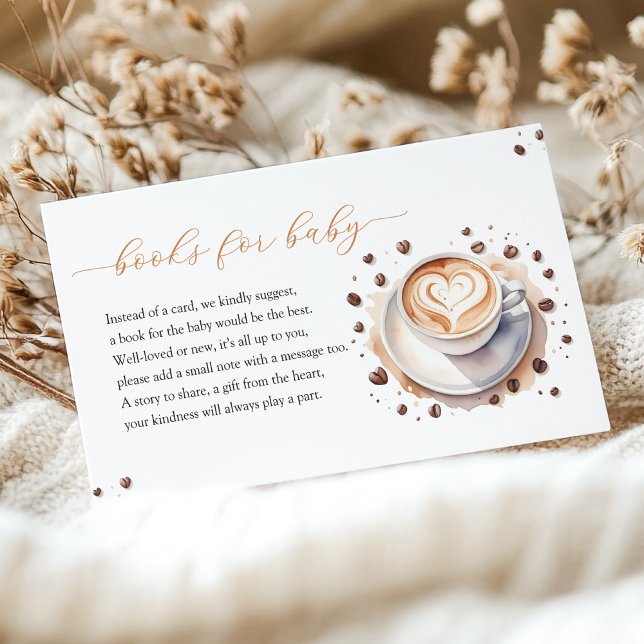 Baby is Brewing Coffee Books For Baby Enclosure Card (Creator Uploaded)
