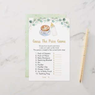 Baby Is Brewing Coffee Guess The Price Game