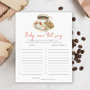 Baby is brewing coffee - Name that song game