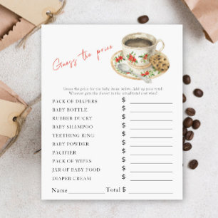 Baby is brewing coffee - Price Guess Game