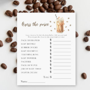 Baby is brewing coffee - Price Guess Game