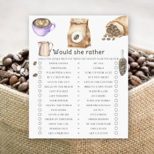 Baby is brewing coffee Would she rather