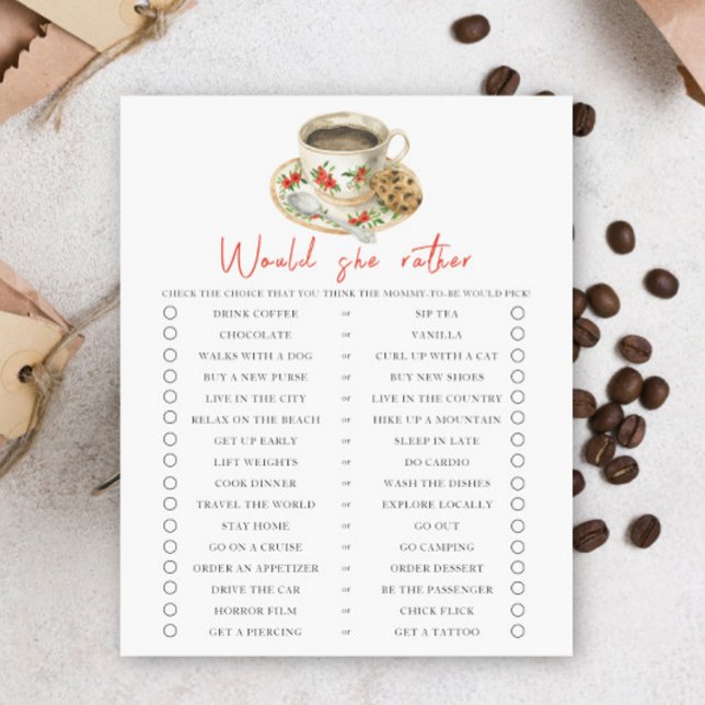 Baby is brewing coffee Would she rather (Creator Uploaded)