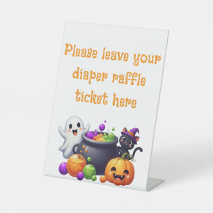 Baby is Brewing diaper raffle sign