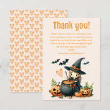 Baby is Brewing Halloween baby shower 