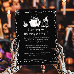 Baby is Brewing Halloween How Big Is Mummy's Belly