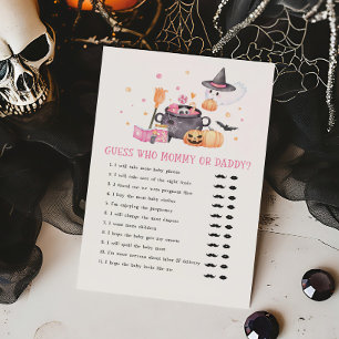 Baby is Brewing Pink Guess who Mummy or Daddy Game