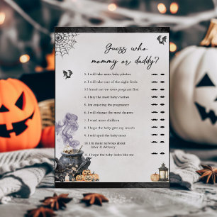 Baby is Brewing Witch Guess Who Mummy or Daddy