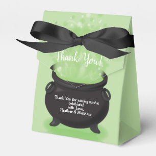 Baby is Brewing Witch Shower Halloween Cauldron Favour Box