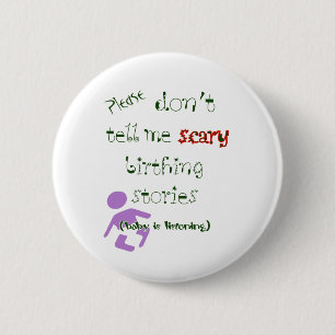 Baby Is Listening! 6 Cm Round Badge