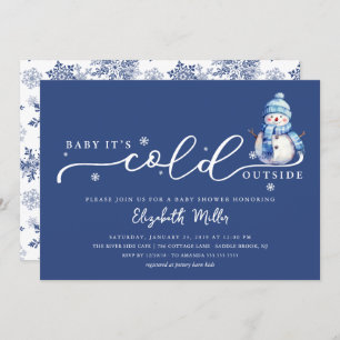 Baby It’s Cold Outside Baby Shower Invitation