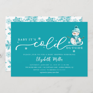 Baby It’s Cold Outside Baby Shower Invitation