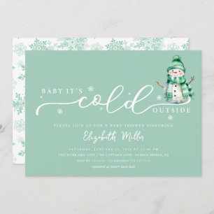 Baby It’s Cold Outside Baby Shower Invitation