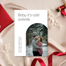 Baby It’s Cold Outside Newlywed First Christmas