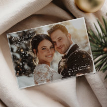 Baby It’s Cold Outside Newlywed First Christmas