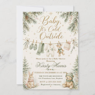 Baby It’s Cold Outside Shower Invitation