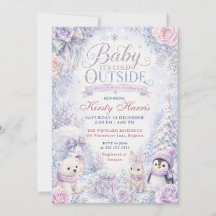 Baby It’s Cold Outside Winter Baby Shower Invitation