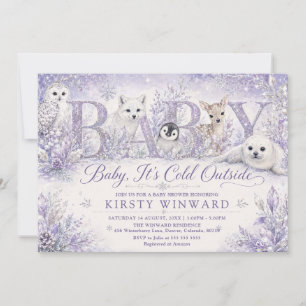 Baby It’s Cold Outside Winter Baby Shower Invitation